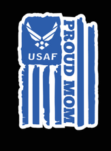 Load image into Gallery viewer, &quot;USAF Proud Mom&quot; Military Decal!