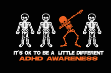 Load image into Gallery viewer, &quot;It&#39;s Ok to be a little different&quot; ADHD Awareness Unisex Shirts!